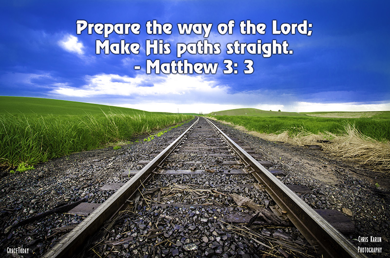 Matthew 3:3 New Century Version (NCV) John the Baptist is the one Isaiah the prophet was talking about when he said: “This is a voice of one who calls out in the desert: ‘Prepare the way for the Lord. Make the road straight for him.’” Isaiah 40:3