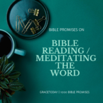 BIBLE PROMISES ON BIBLE READING / MEDITATING THE WORD