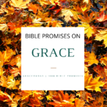 BIBLE PROMISES ON GRACE