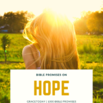 BIBLE PROMISES ON HOPE