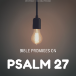 BIBLE PROMISES ON PSALM 27